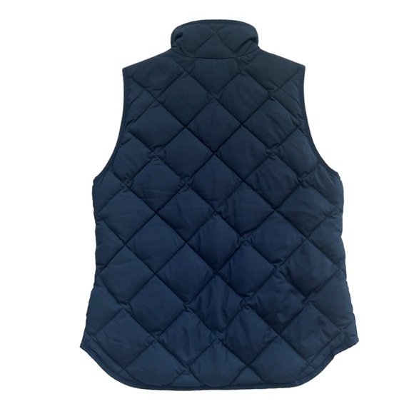 J Crew Black Quilted Vest - Picture 2 of 3